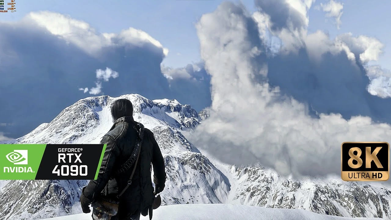 В Red Dead Redemption 2 установили более 100 модов и запустили в 8К-разрешении