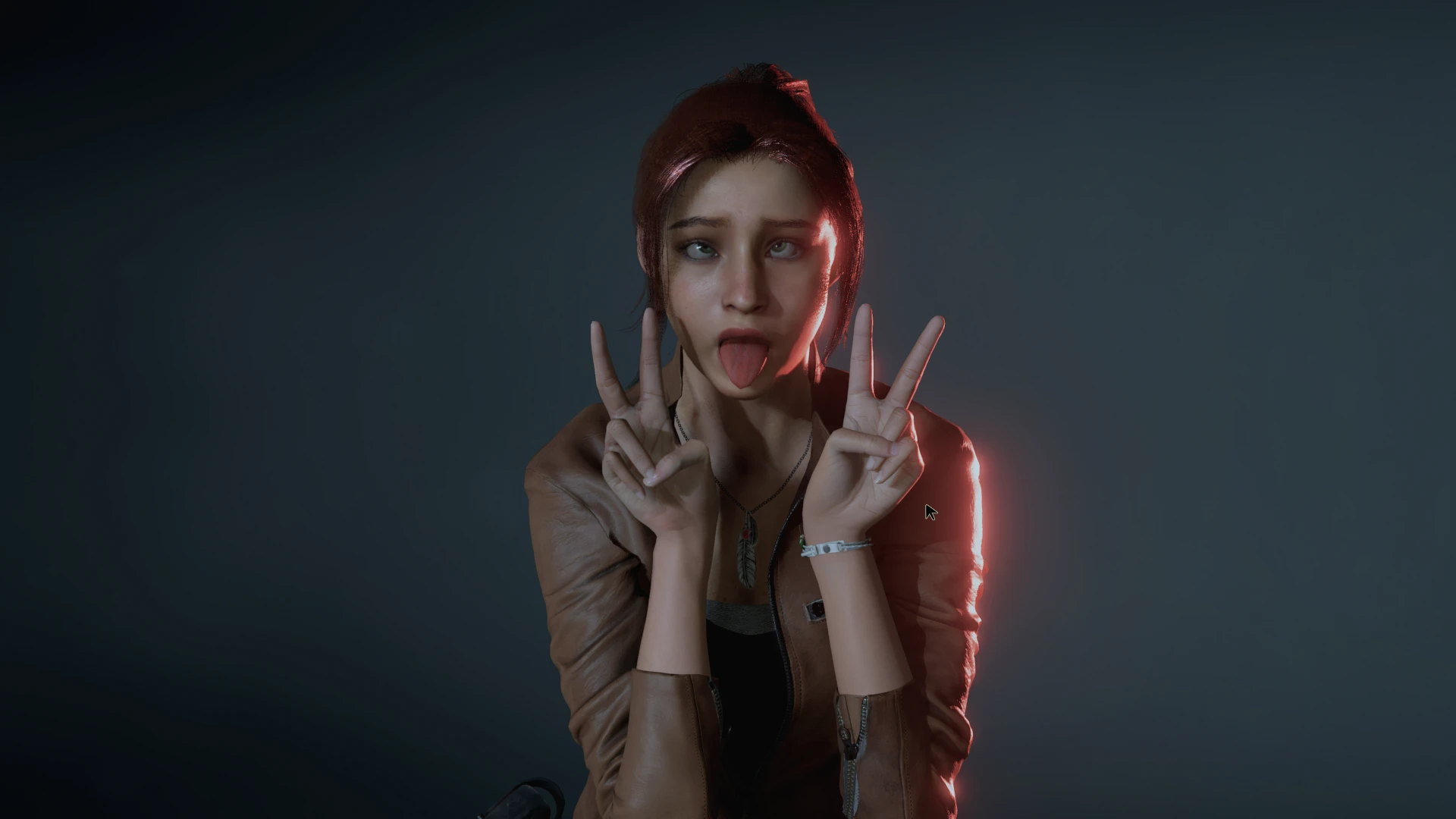 Resident Evil 2 "Поза Ахегао"