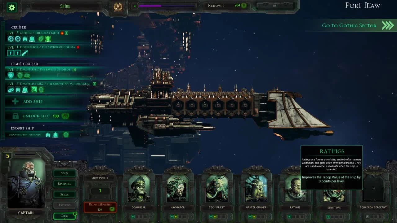 Battlefleet Gothic Armada "прохождение на русском Отбили артефакт- глава 2. Ч2 обзор"