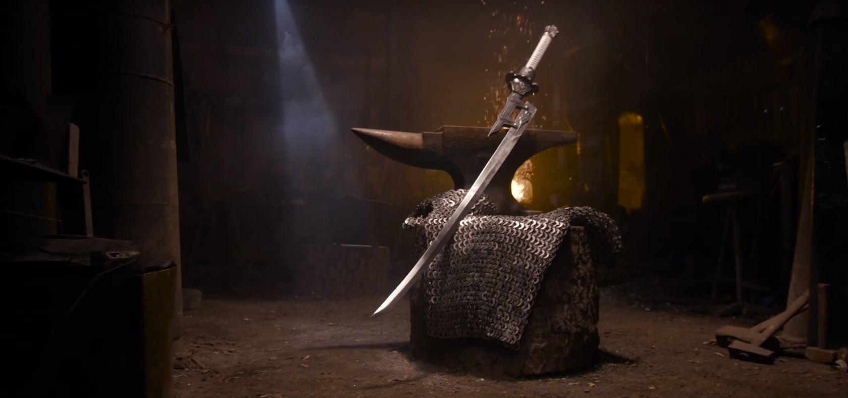 Кузнецы воссоздали катану главной героини 2B