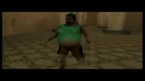 Пародия на игру Tomb Raider