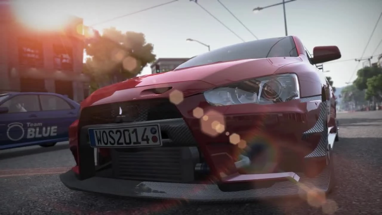 Новое видео от команды World of Speed: Mitsubishi против Subaru