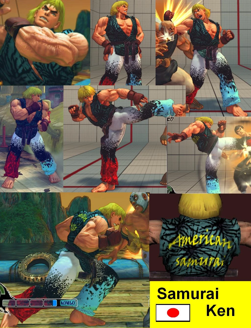 Street Fighter 4 "Samurai Ken"