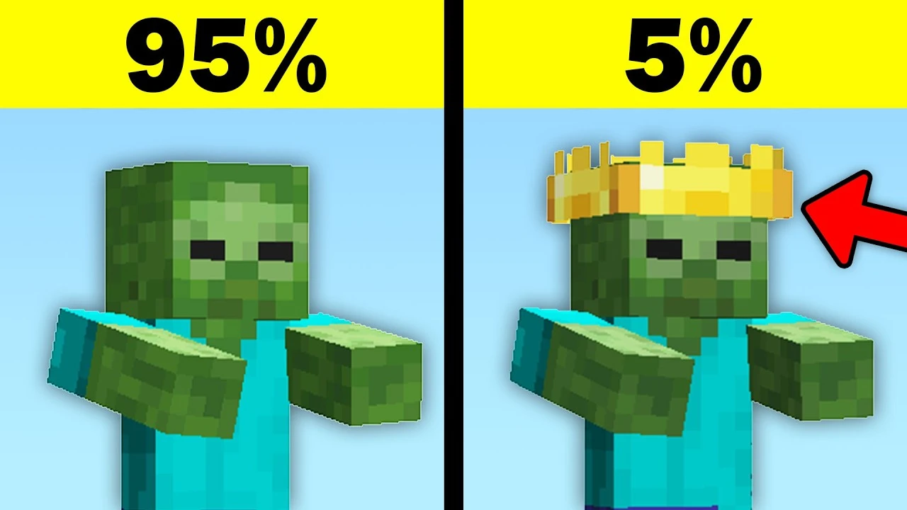 34 Самых редких факта о Minecraft