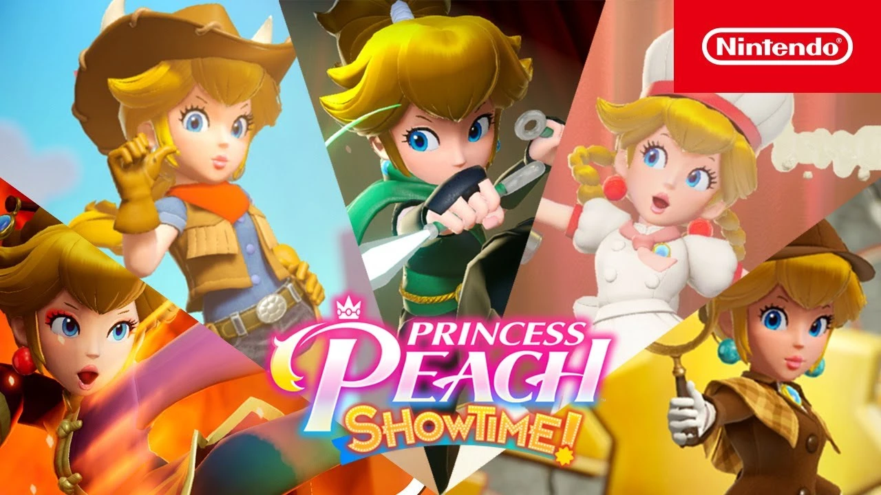 Разнообразные наряды Принцессы Пич в новом трейлере Princess Peach: Showtime