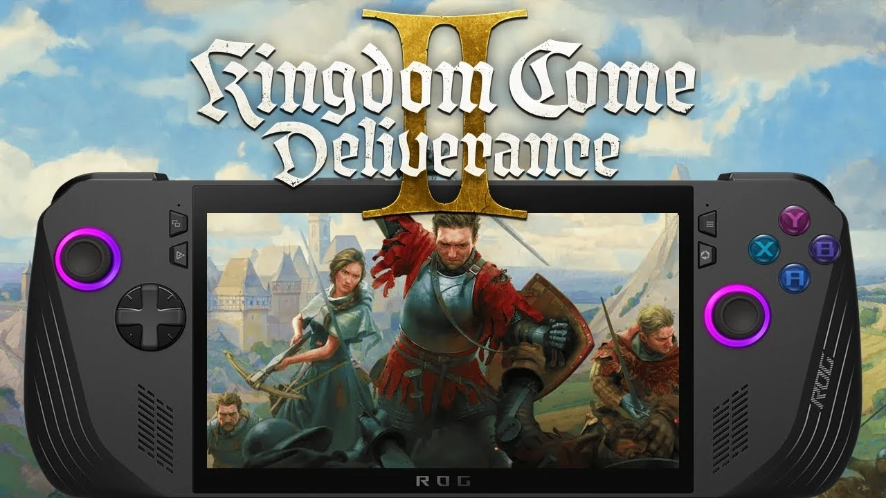 Тестирование графики Kingdom Come Deliverance 2 на ROG ALLY X