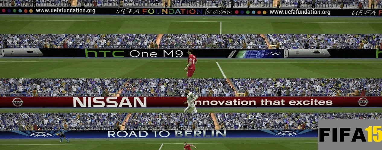 FIFA 15 "UEFA Champions League 14/15 Adboards the Scoreboard"