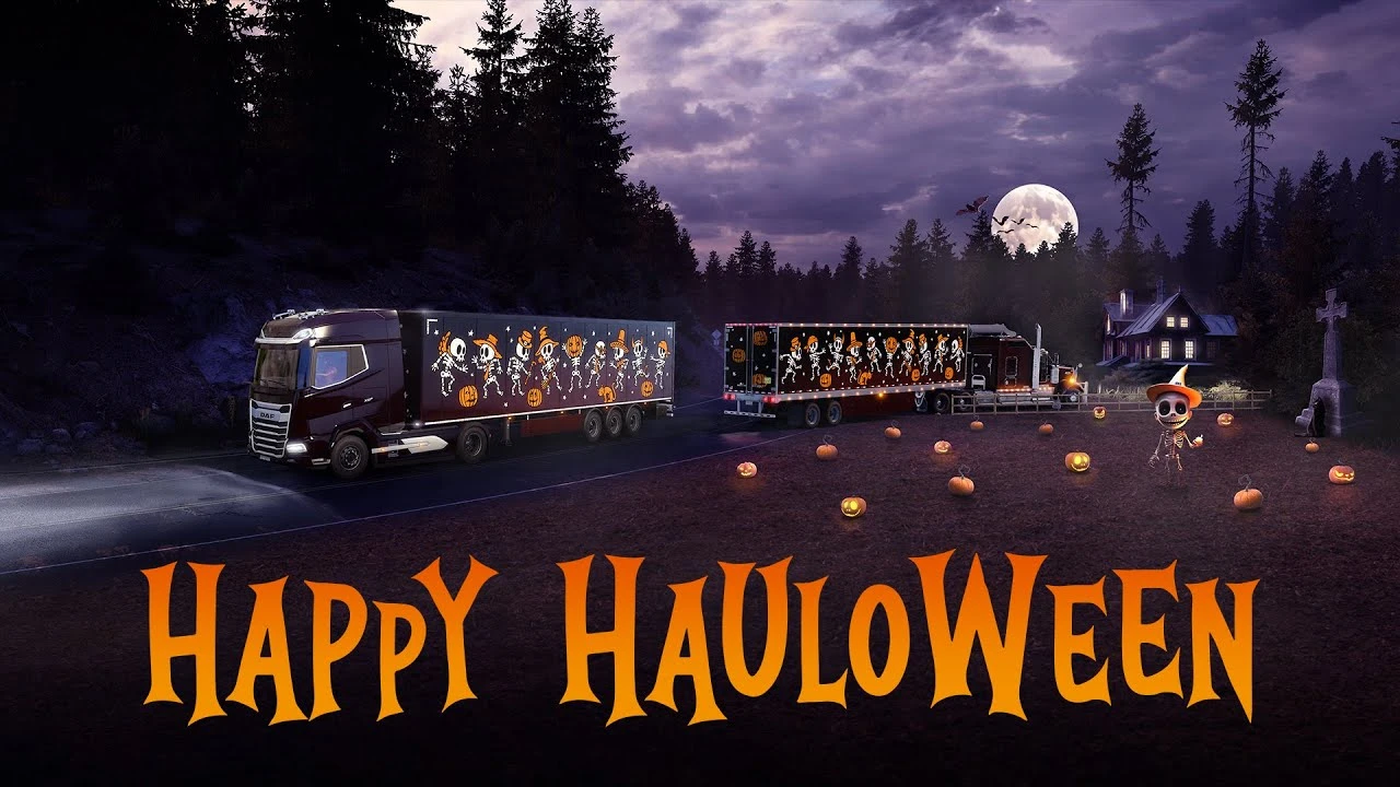 Начинается событие Happy Hauloween для Euro Truck Simulator 2 и American Truck Simulator