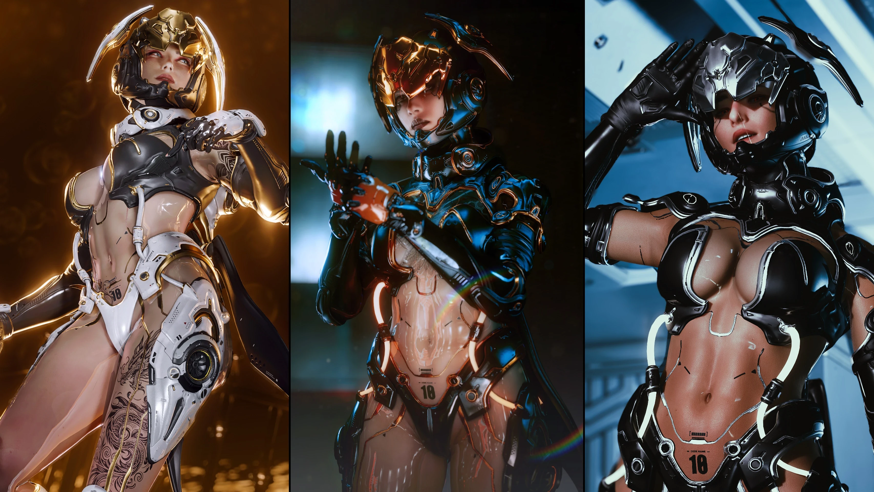 Cyberpunk 2077 "Ультимейт костюм Валби из The First Descendant"