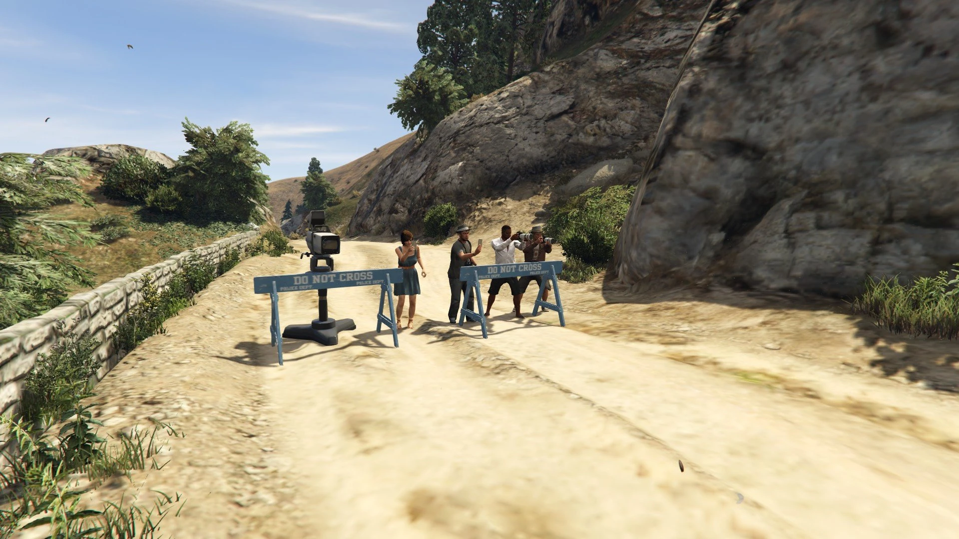 Grand Theft Auto 5 "Train Crash Map [BETA]"