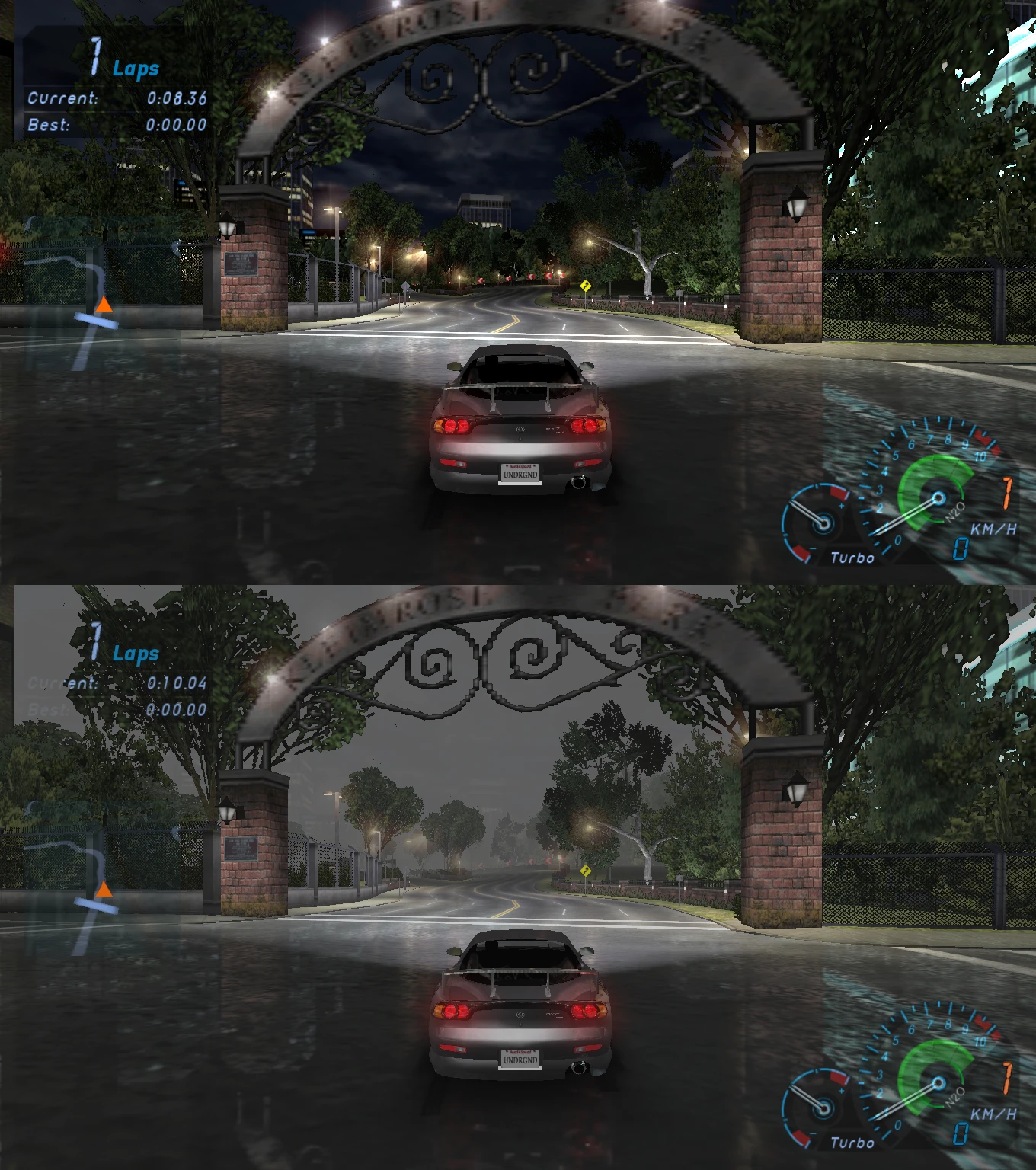 Need for Speed: Underground "Fog"