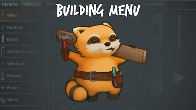 Project Zomboid "BuildingMenu - Строительное меню"