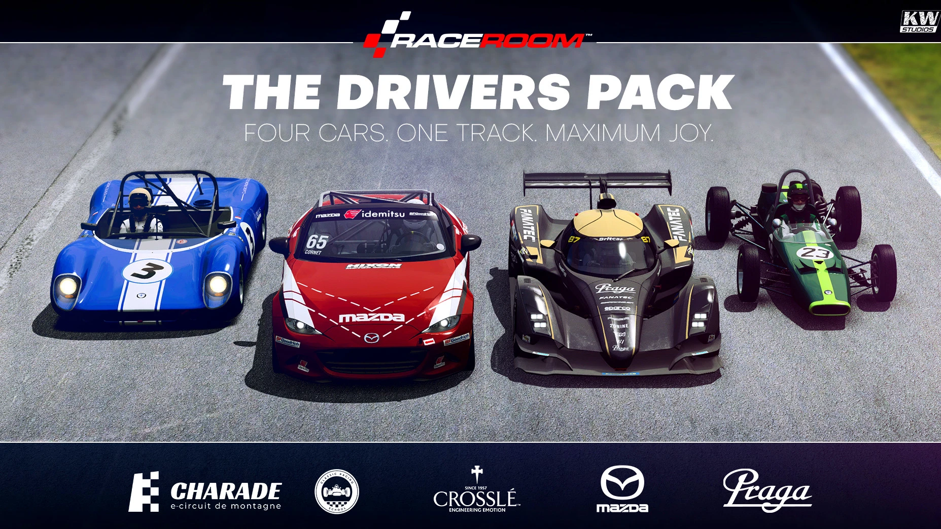 В игру RaceRoom добавлено 4 автомобиля и трасса