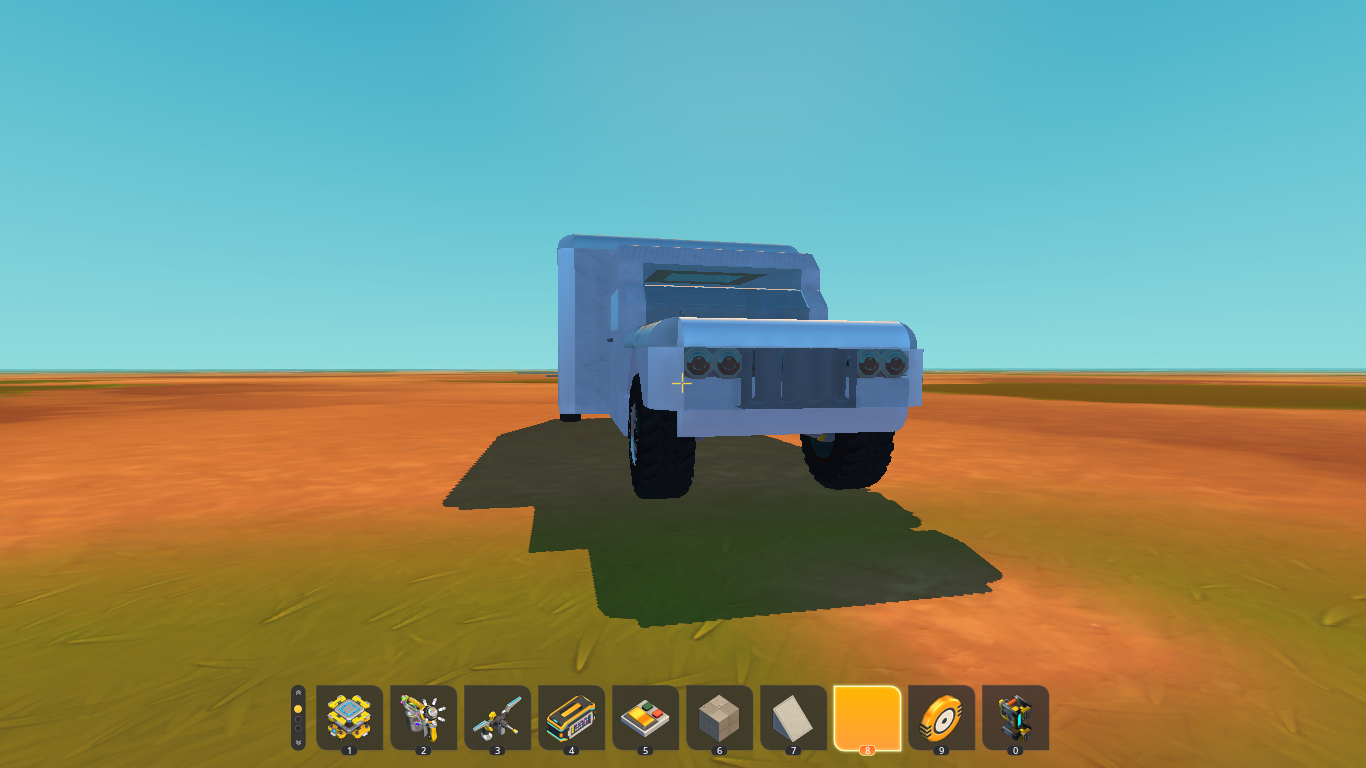 Scrap Mechanic "Дом на колесах"