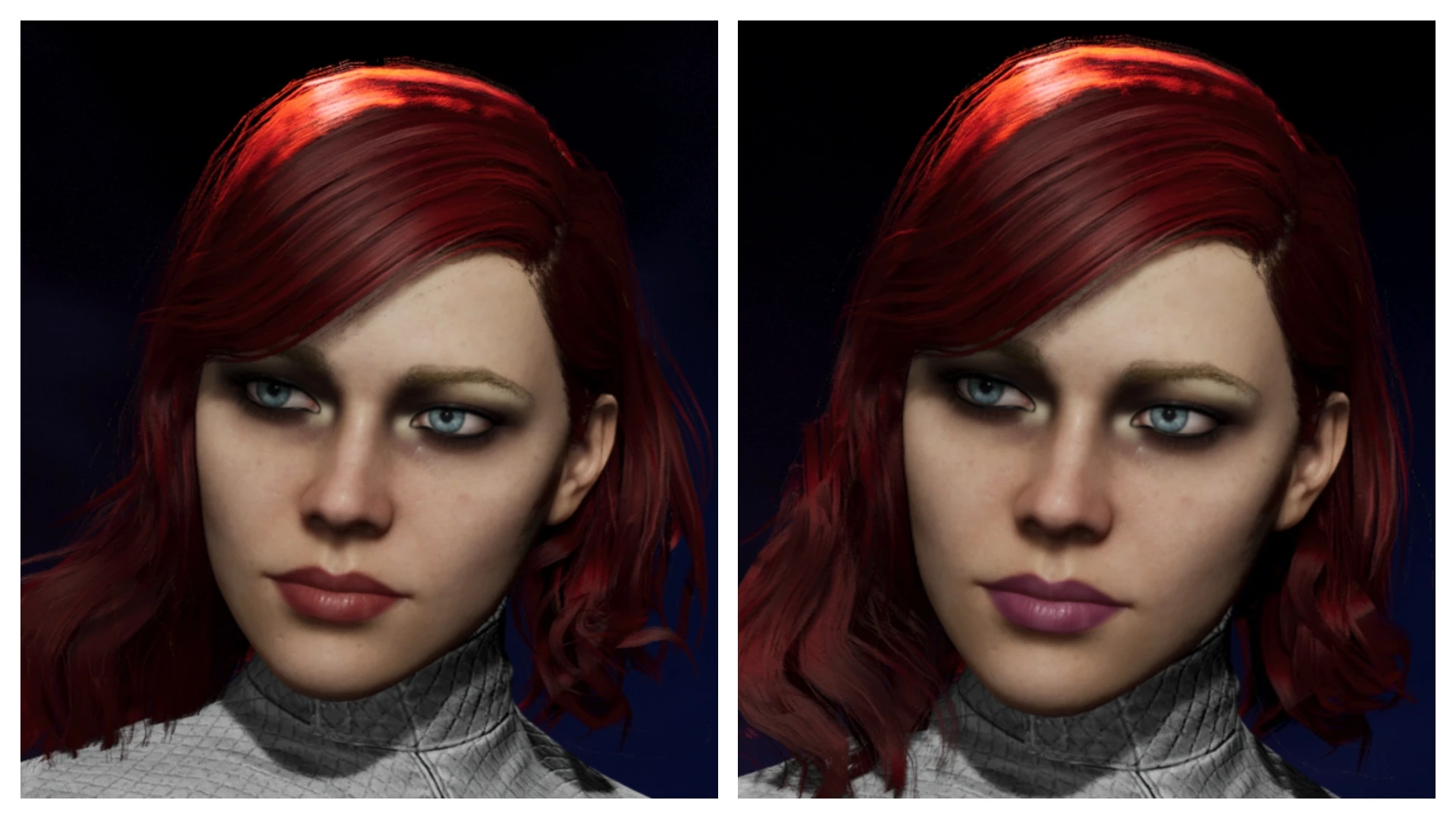 Gotham Knights "Красные и розовые губы для Бэтгёрл"