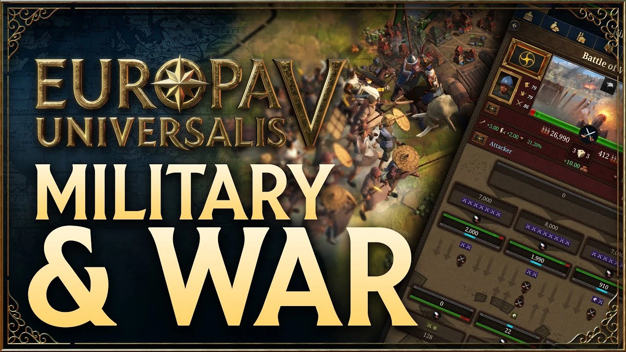 Europa Universalis 5 раскрывает военные механики в новом геймплейном трейлере