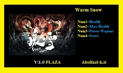 Warm Snow: Трейнер/Trainer (+4) [1.0] {Abolfazl.k}