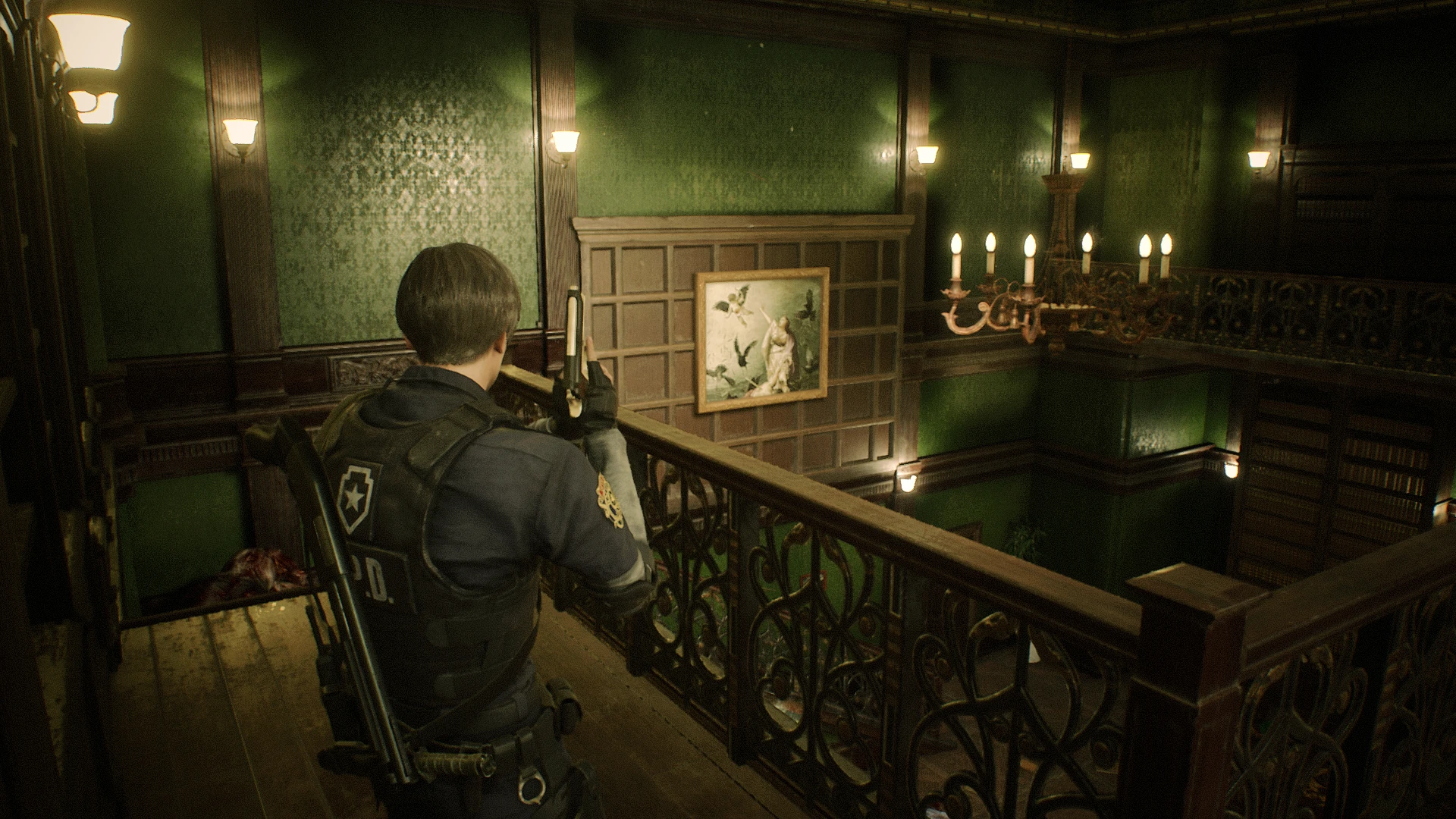 Resident Evil 2 "Коррекция контрастности"