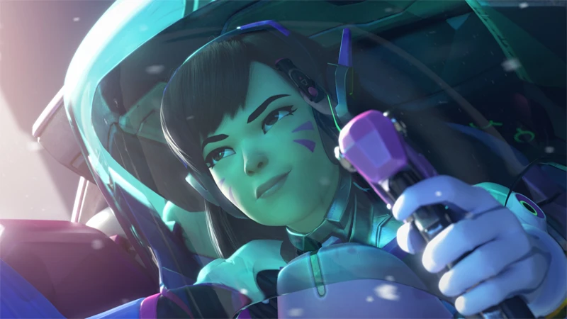 Героиня D.Va из Overwatch появится в StarCraft 2