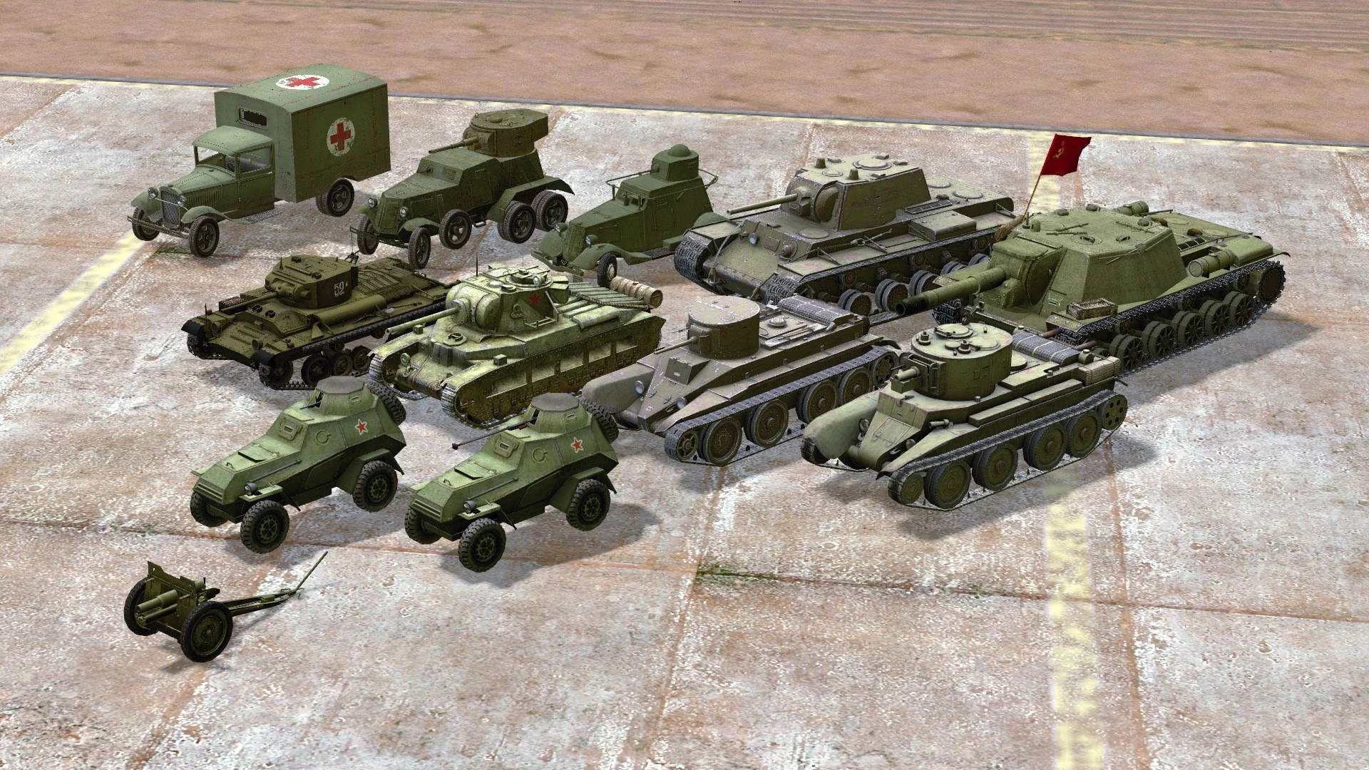 Garry's Mod "[LVS] Пак Совесткой Техники"