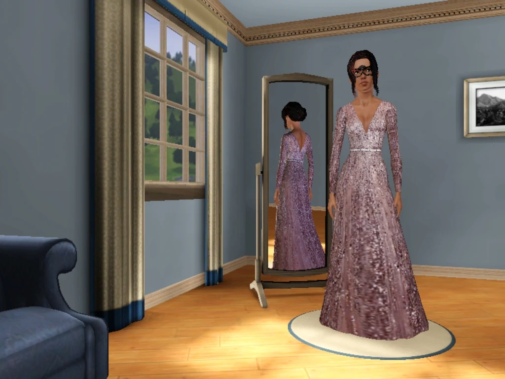The Sims 3 "Вечернее платье"
