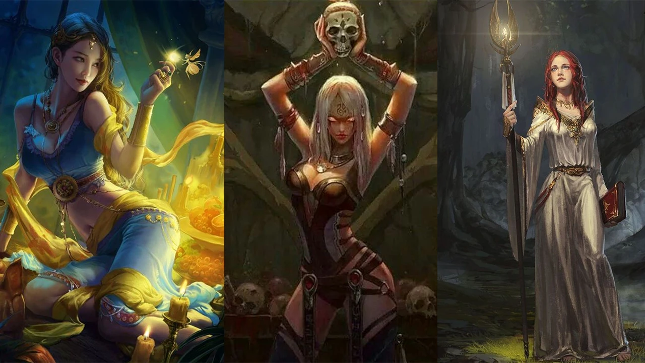 Pathfinder: Wrath of The Righteous "Элегентные женские портреты"