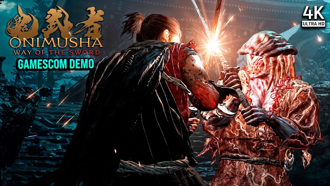 12 минут геймплея из демоверсии Onimusha: Way of the Sword, представленной на Gamescom 2025