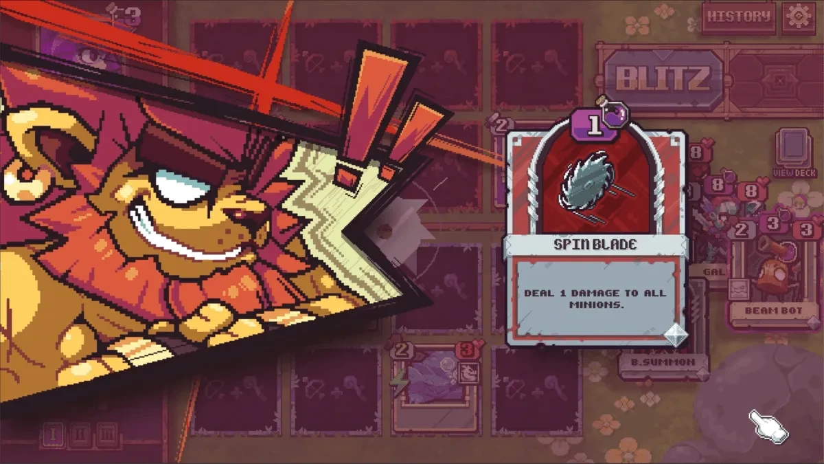 Cross Blitz сочетает красивый арт с глубокой механикой карточного сражения