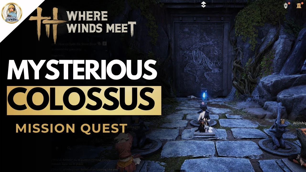 Загадочный Колосс: Решение дверной головоломки в Where Winds Meet