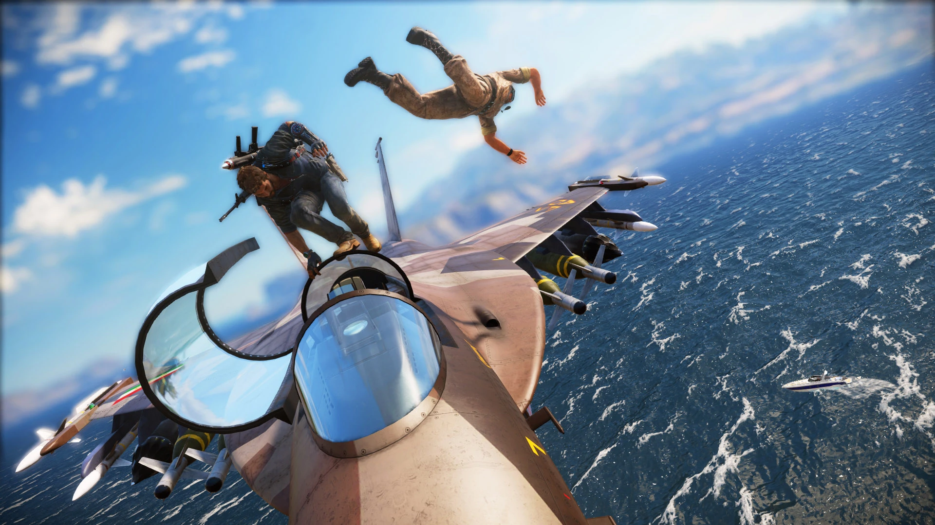 Отправьтесь в путешествие по острову Медичи из Just Cause 3 в разрешении 4K
