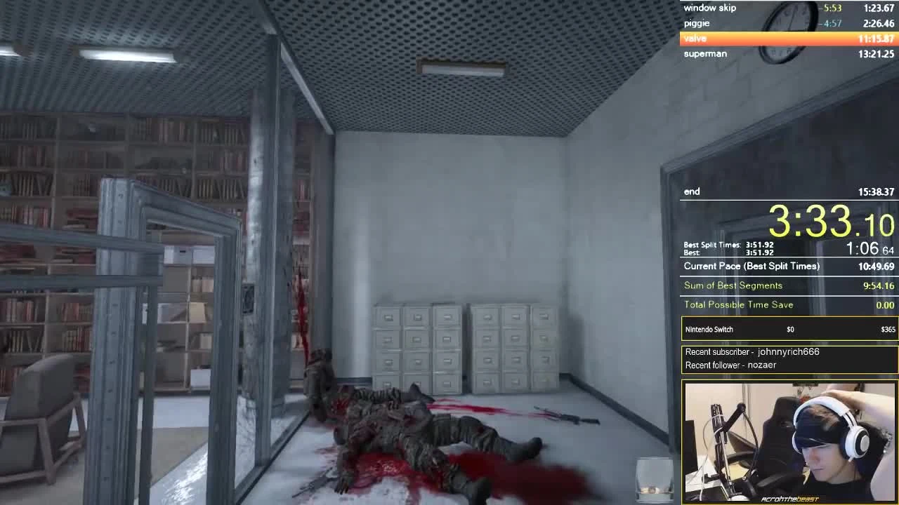 Outlast - Скоростное прохождение с закрытыми глазами