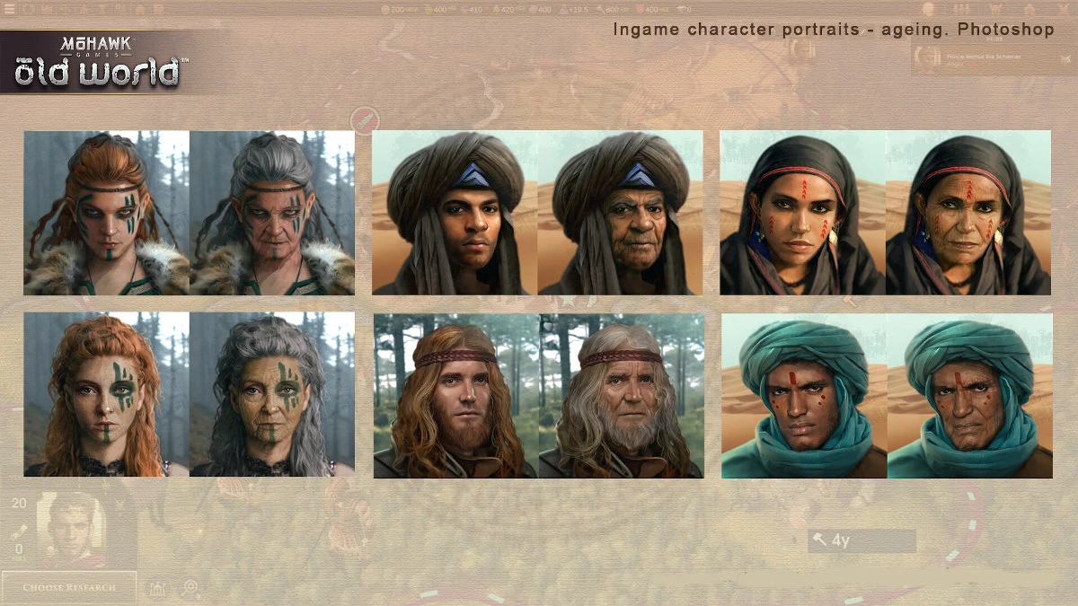 Последнее обновление исторической 4X-стратегии Old World улучшает технологию портретов