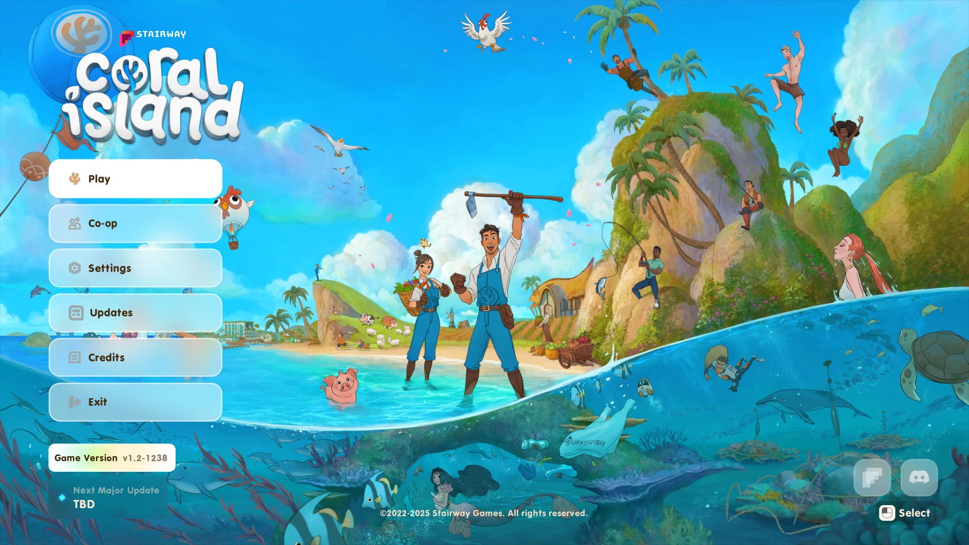 Coral Island "Сохранение - Начало игры, много денег" [Build 19468570]