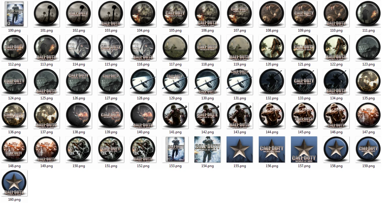 Call of Duty: World at War "Иконки"