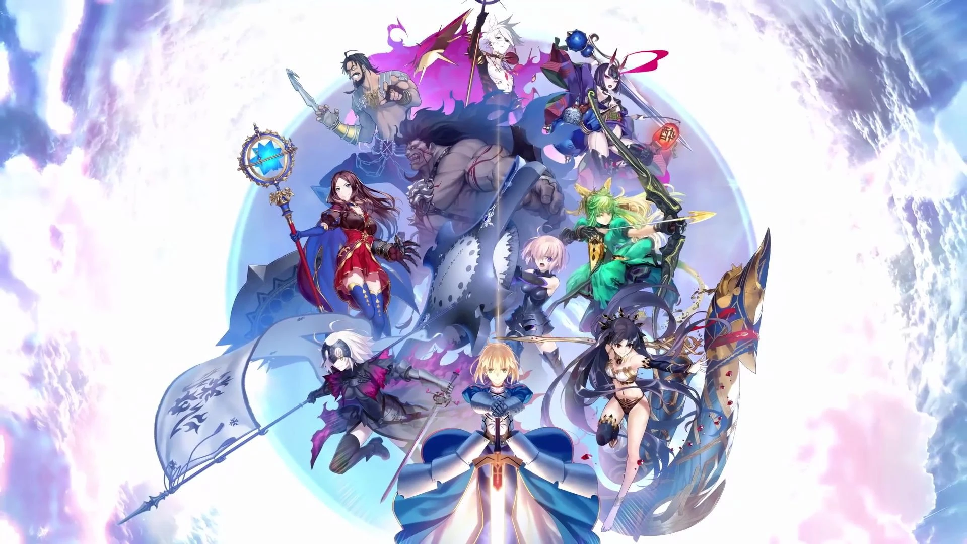 Новые трейлеры Fate/Grand Order