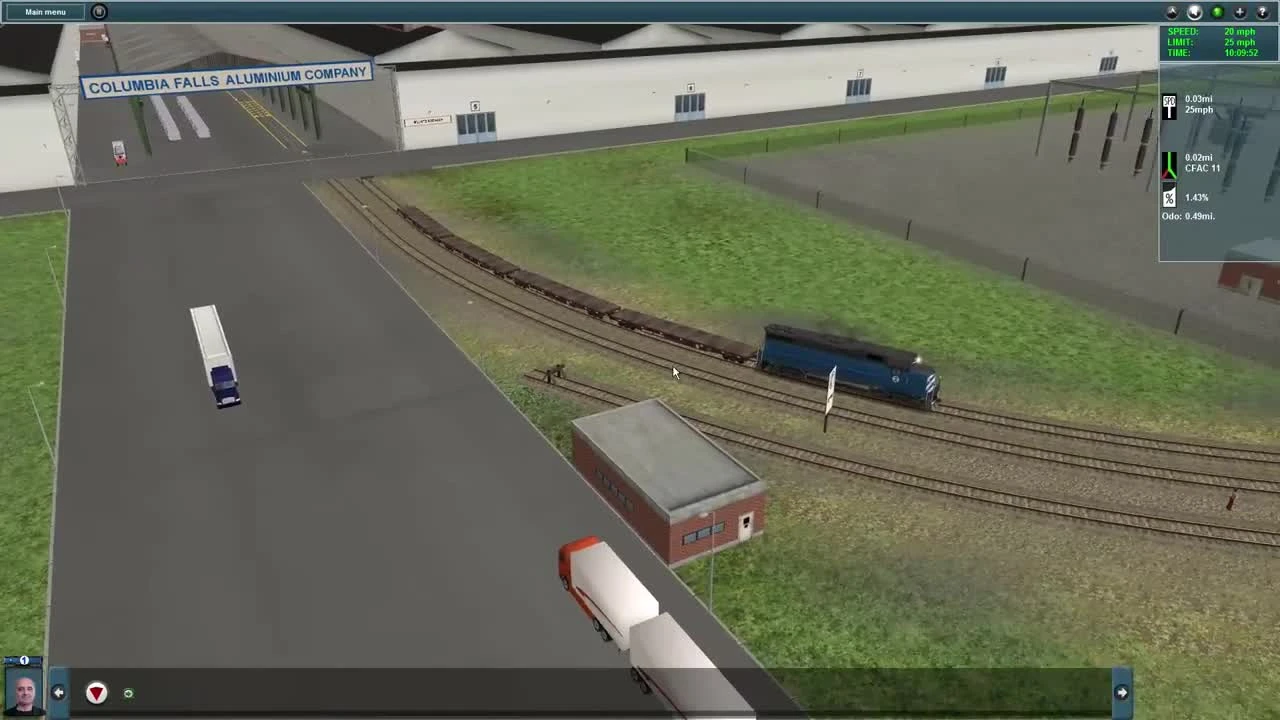 Диспетчер || Trainz Simulator 12 || Marias Pass Route X - CFAC Yardmaster (Expert)