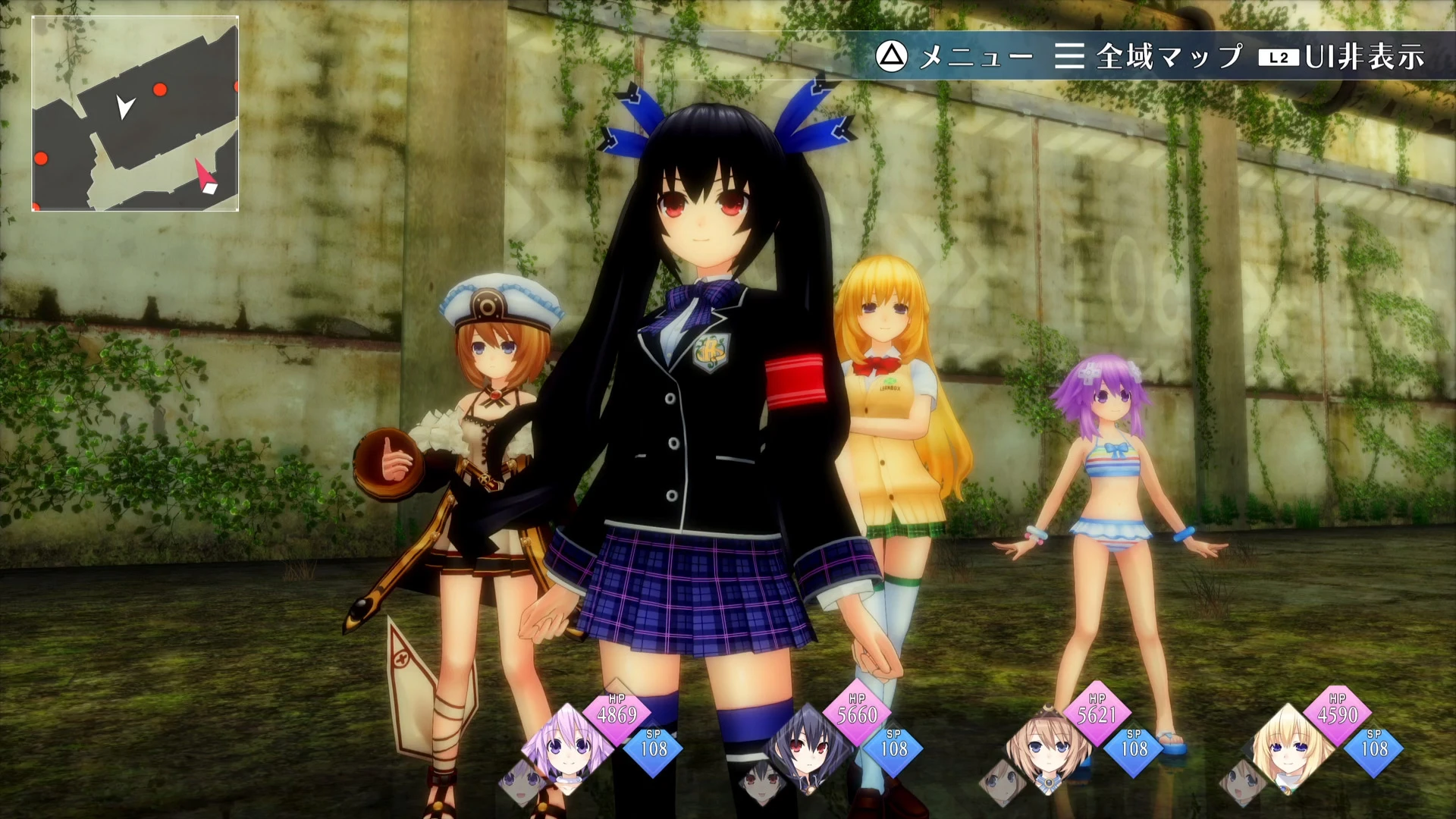 Новые красочные скриншоты Go! Go! 5D Game Neptunia ReVerse