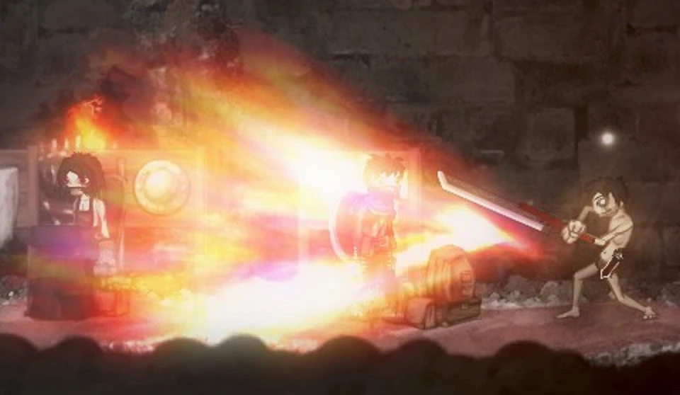 Salt and Sanctuary "Скин оружия Ганблэйд драконьего рёва"