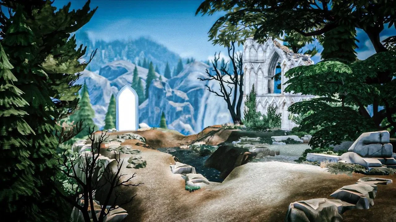 Девушка переносит локации из Dragon Age: Inquisition в The Sims 4