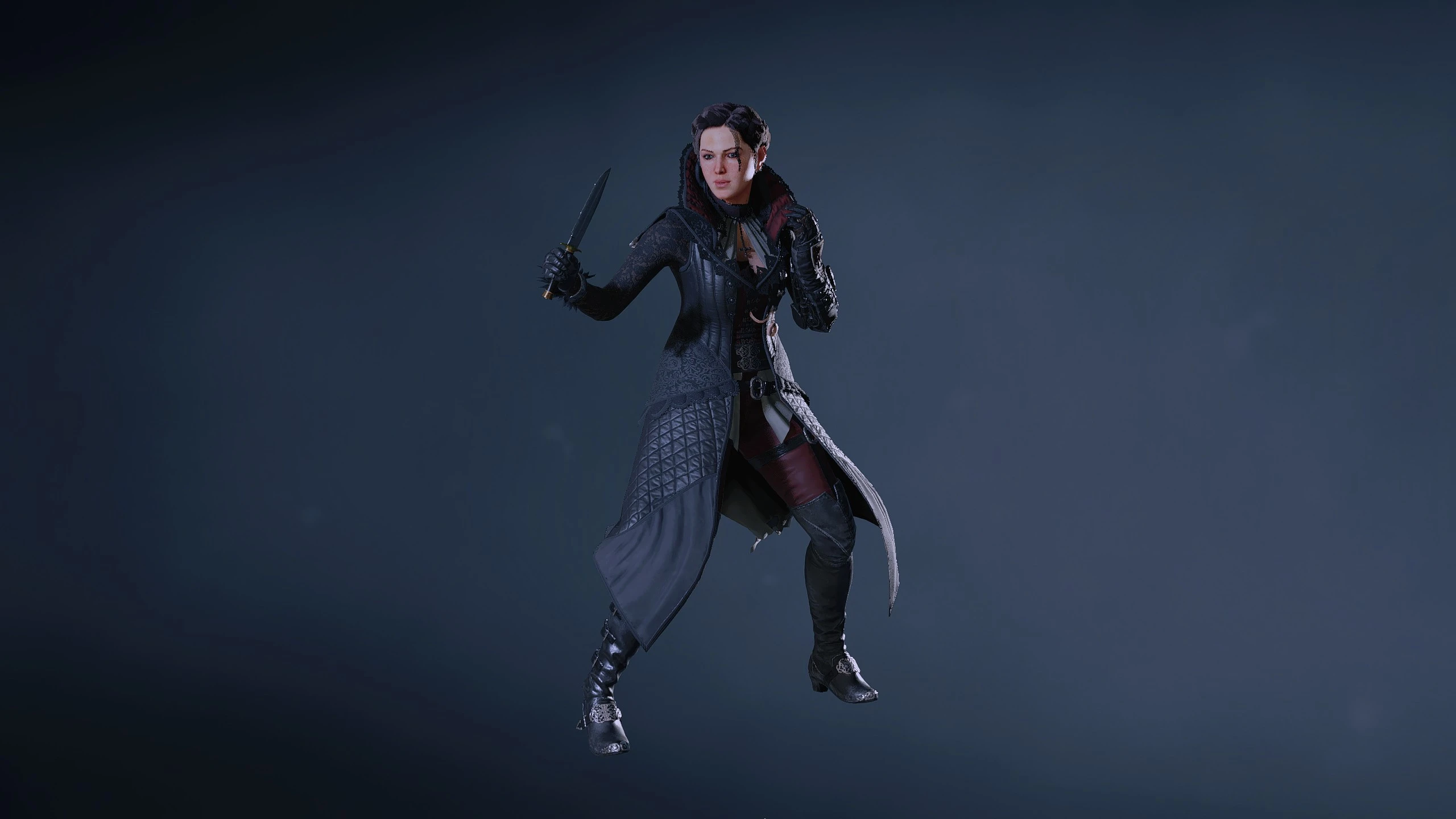 Resident Evil 2 "Иви Фрай в викторианском костюме из Assassins Creed: Syndicate"