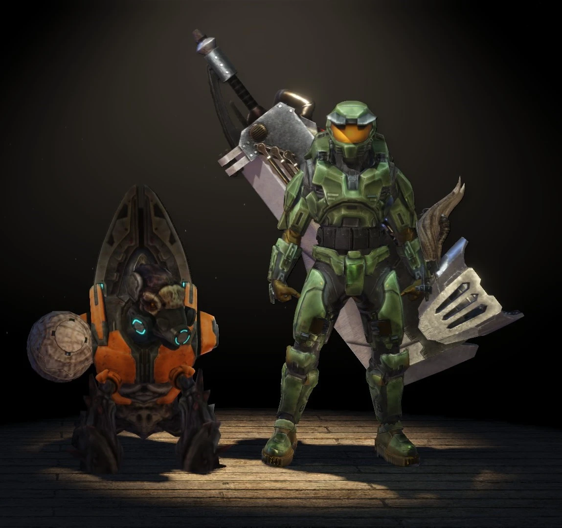 Monster Hunter: World "Мастер Чиф из Halo"