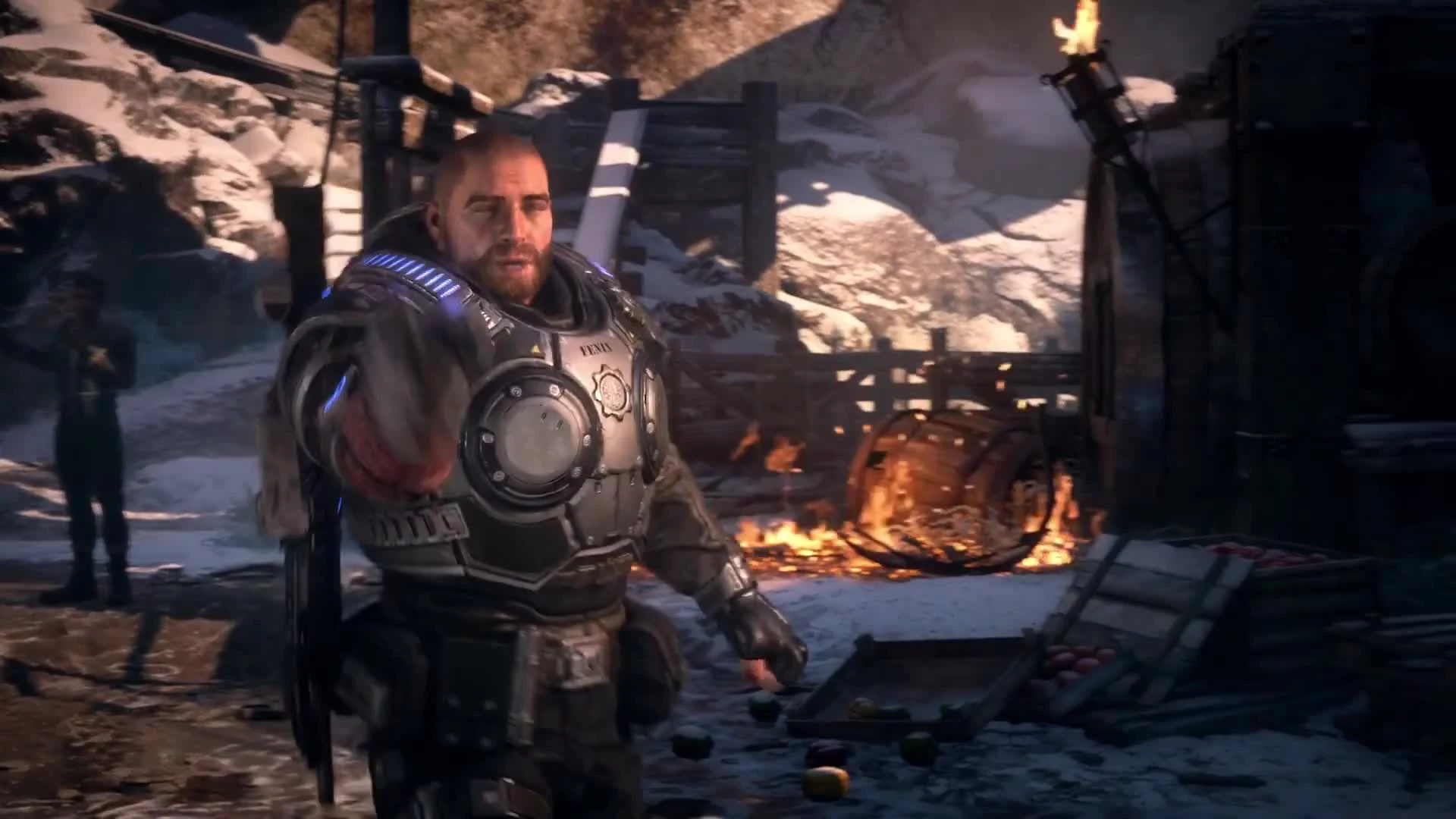 Gears 5 (E3 2018) - ламповый русский трейлер - VHSник