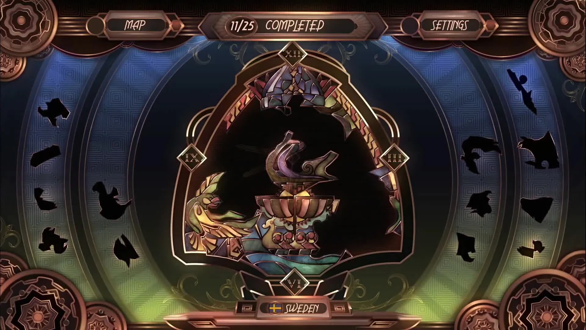 Трейлер головоломки Glass Masquerade