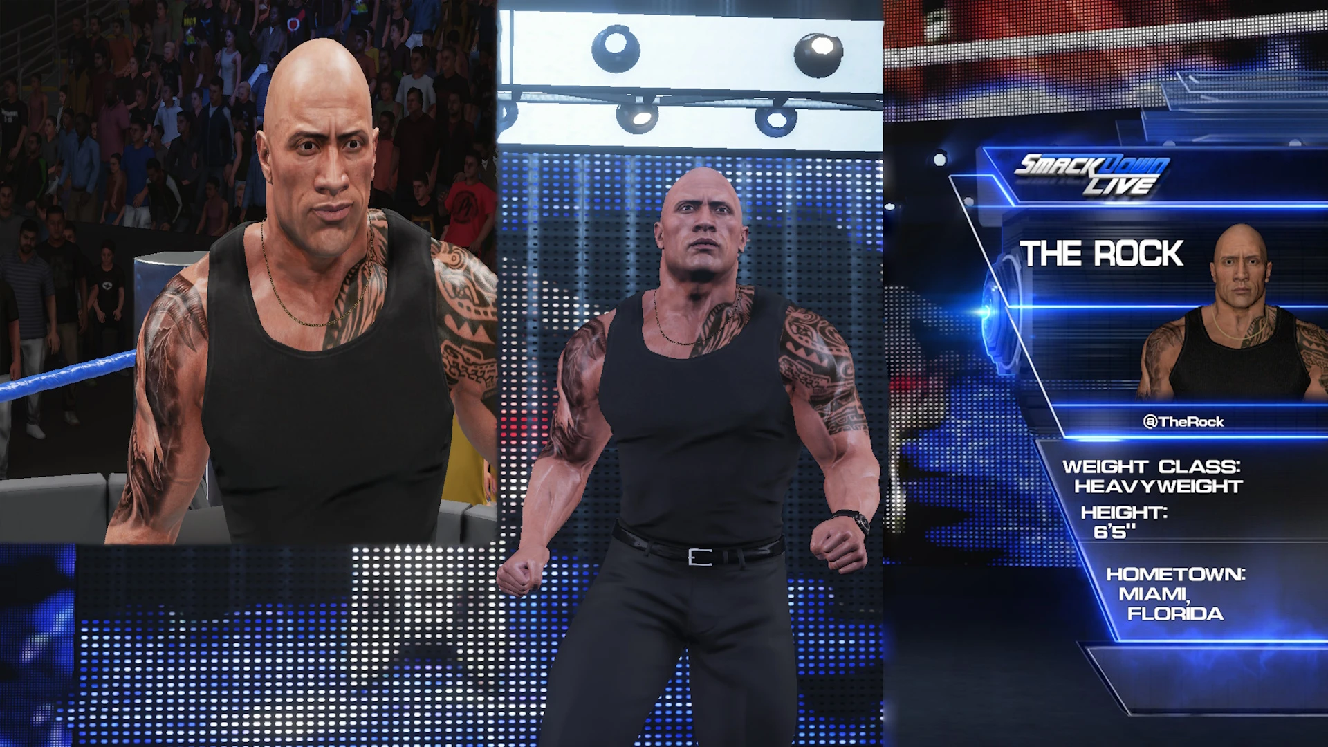 WWE 2K19 "The Rock из WWE 2K24"