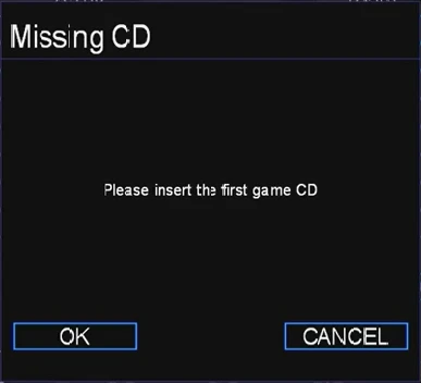 Command & Conquer: Generals "Вставьте первый игровой диск исправление ошибки"