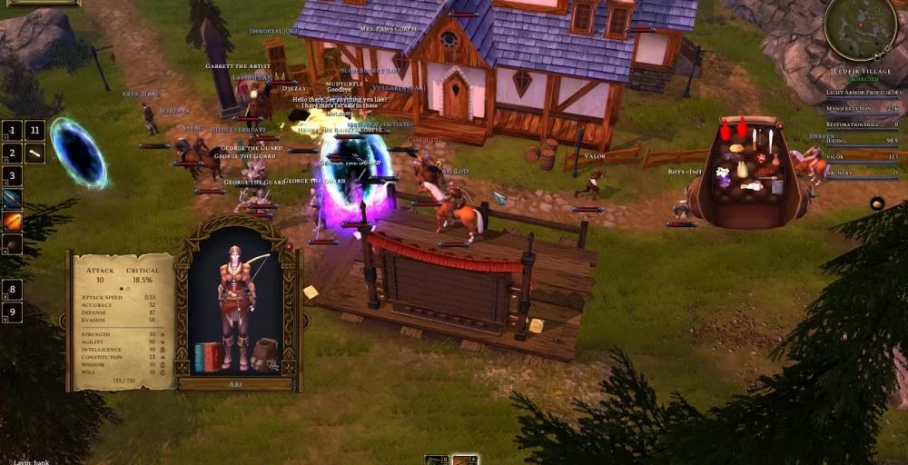 В Legends of Aria придется платить налоги