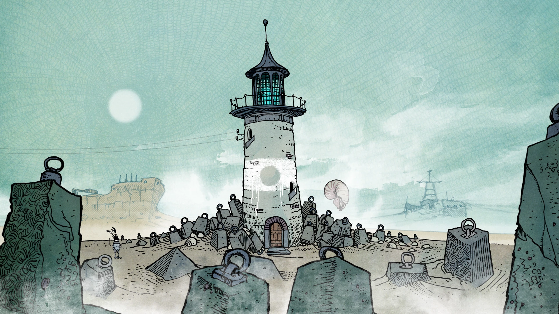 Представлен геймплей нарисованного от руки приключения Slice of Sea