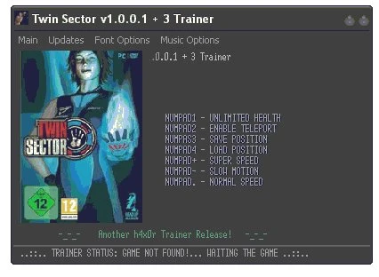 Twin Sector: Трейнер (+3) {h4x0r}