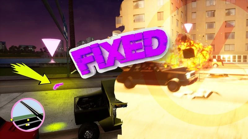 Grand Theft Auto: The Trilogy (VC) "Исправление непроходимой миссии на ПК Gun Runner"