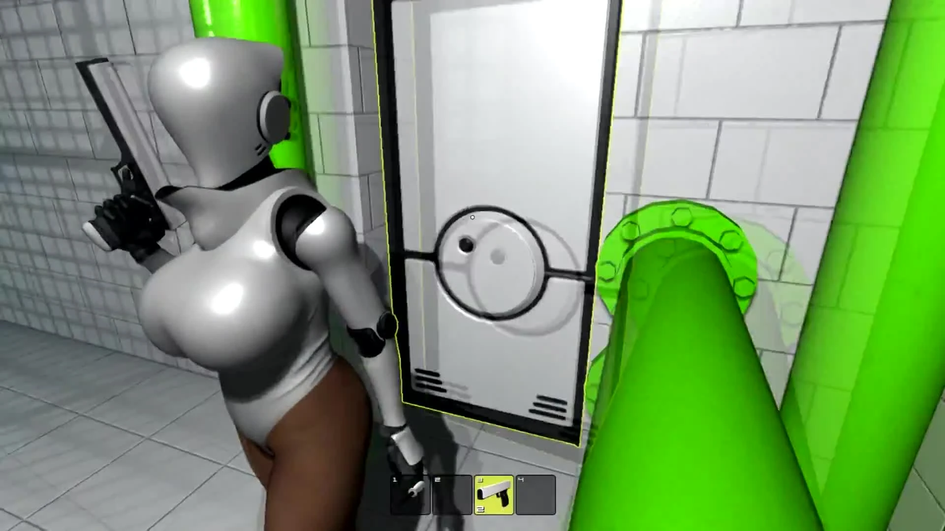 Haydee прохождение на русском #3 как забрать пульт для кнопки